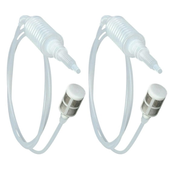 UPGRATOR 2Pcs Siphon Hose For Home Brewing Water Transfer And Filtering 19.2X0.2X0.2In