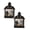 A04 B 5.7"X3.9"X1.9" 2Pcs, variant on 2Pack Halloween Led Lantern Set - Hanging Lights With Skeleton/Bat/Castle Projection For Indoor Outdoor Decor