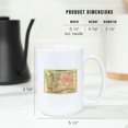 thumbnail image 5 of 15 fl oz Ceramic Mug, Washington State Panoramic Map, 1878, Dishwasher & Microwave Safe, 5 of 5