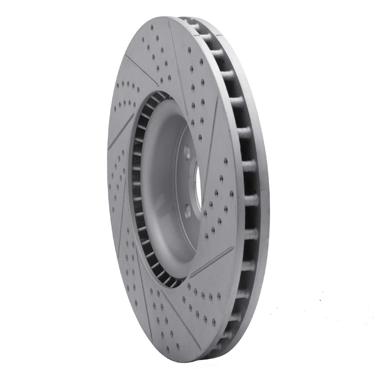 Dynamic Friction Company 830-11021L DFC Geoperformance Rotor - Drilled and Slotted