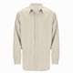 thumbnail image 3 of Camisas Oversize Hombre Camisa holgada de talla grande informal sólida de lino y algodón de verano para hombre camisa de manga larga con cuello vuelto para hombre (Khaki, XXL), 3 of 7