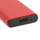thumbnail image 3 of Adaptador de carcasa SSD M.2, herramienta de instalación gratuita, protocolo USB C 3,1 NGFF, SSD para ordenador externo móvil rojo, 3 of 8