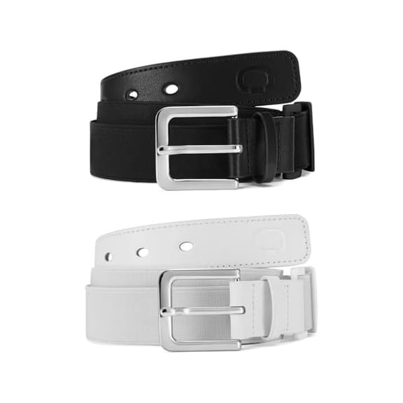 Eryueer Youth Baseball Belt - 1.25" Elastic Softball Belts for Girls and Boys - Easy for Sport