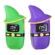 thumbnail image 2 of 2 piezas de walkie-talkies para niños, radios bidireccionales, juegos, receptores de radio de largo alcance Verde y morado, 2 of 9
