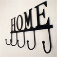 thumbnail image 4 of Fiudx Ofertas flash Artículos en oferta Cocina Baño Toalla Ropa Almacenamiento montado en la pared Estante metálico de 1/2 piezas, 4 of 5