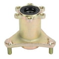 thumbnail image 2 of 3 Bolt Brake Wheel Rim Hub, Front Disc Brake Wheel Rim Hub Precise Promote Driving Stability High Hardness  for 110cc 125cc Quad Dirt Bike, 2 of 7