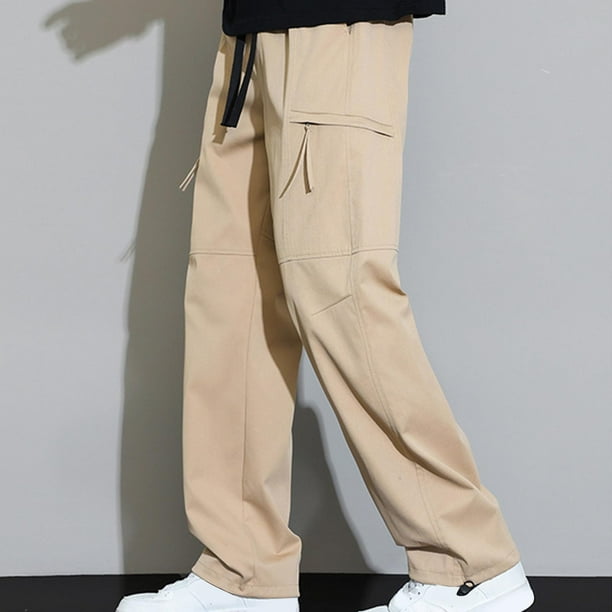 Pantalones largos para hombre, informales, diarios, para exteriores, playa, transpirables