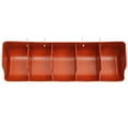 thumbnail image 2 of Miangastore Practical Pig Manger Plastic 5-compartment Pig Feeder Piglet Feeding Groove, 2 of 8
