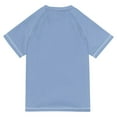 thumbnail image 6 of FORMRS Boys Rash Guard with Short Sleeves UPF 50+ Swim Shirts Sizes 3-12T, Plants and River, 6 of 6