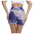thumbnail image 3 of Vedolay Women's Lifting High Waist Running Fitness Yoga Shorts,Purple L, 3 of 5