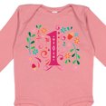 thumbnail image 4 of Inktastic 1st Birthday Party 1 Year Old Girls Girls Long Sleeve Baby Bodysuit, 4 of 5