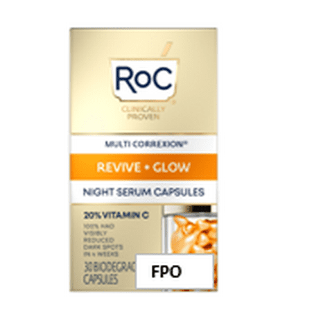RoC Multi Correxion Revive + Glow Serum Capsules, 10 ct
