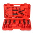 thumbnail image 1 of Riwcyla 9 PCS Flexible Wire Long Reach Hose Clamp Pliers Kit Automobile Hose Remover Pliers Fuel Oil Separation Swivel Angled Flat Band Clic,R Collar Pliers Auto Repairing, 1 of 6