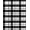 Black, Pattern 1, variant on ODIKA 2x3 Machine Washable Non-Slip Area Rug, Tartan Inspired Accent with Bold Stripe Configuration High Traffic Rug, Black, 511004