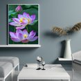 thumbnail image 4 of Diamante pintura Lotus Cruz puntada paisaje bordado redondo taladro mosaico arte Tmvgtek decoración de arte en el hogar, 4 of 9
