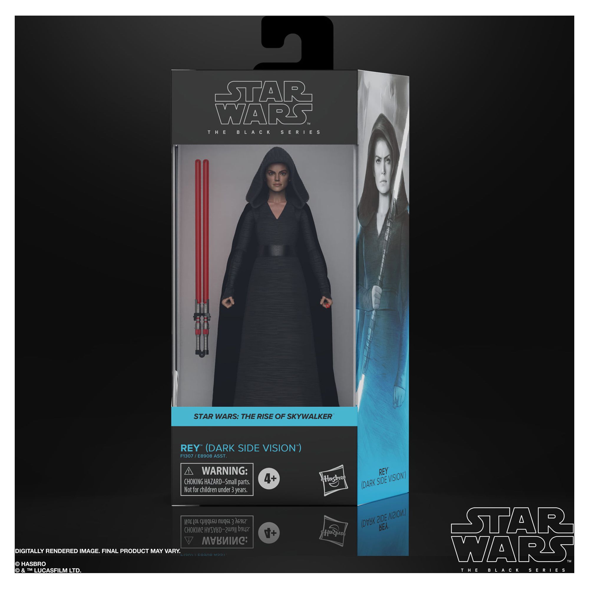 Star Wars The Black Series Rey (Dark Side Vision) Toy 6-Inch Scale Star Wars: The Rise of Skywalker Collectible Figure