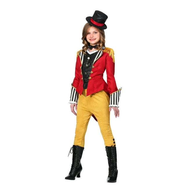 Déguisement de Cirque pour Enfant, Grand Haut, Superbe Ringmaster pour Enfant