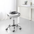 thumbnail image 7 of Round Bar Stool Seat Covers, Ghostly Skeleton Horse Elastic Round Chair Cover Stool Seat Slipcover Bar Stool Cushions Round Pad for 12-14 inch, 7 of 7
