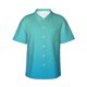 thumbnail image 1 of Fotbe Teal Turquoise Camisa Hawaiana para Hombre Unisex – Camisa Casual de Verano con Botones de Manga Corta de Algodón y Lino,Large, 1 of 7