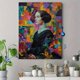 thumbnail image 4 of Qisvanset 12x16 Inch Surreal Black Dog Canvas Print Wall Art, 4 of 5