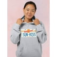 thumbnail image 2 of Car Plates California Sun-kiss Hoodie Women -Image by Shutterstock, Female Medium, 2 of 4