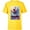 Yellow, variant on Marvel Spider-Man: Across the Spider-Verse Pavitr Poster - Short Sleeve T-Shirt for Kids - Customized-White