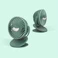 thumbnail image 1 of Xihbxyly Ofertas de hoy Ventilator de Escritorio Mesa pequeña Fuerte flujo de aire Silencioso Portátil Velocidad, 1 of 7