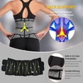 thumbnail image 5 of MANIFIQUE Waist Trainer for Women Shapewear Tummy Control Neoprene Workout 2 Belt With Hook 13 Steel Bones for Postpartum Gym, 5 of 7