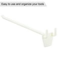 thumbnail image 3 of Unique Bargains 6 Inch Plastic Pegboard Hooks Fits 1/4 Inch Holes Pegboards, 20 Count, 3 of 7