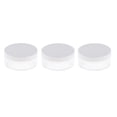 thumbnail image 4 of 3x Recipientes vacíos para polvos sueltos Zulema Cubierta compacta para polvos Blush Glasses Blanco 50g 7x3 cm, 4 of 8