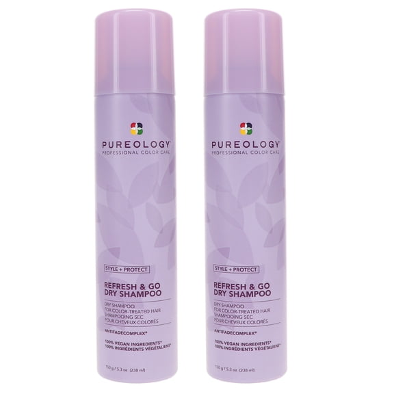 Pureology Style Protect Refresh & Go Dry Shampoo 5.3 oz 2 Pack
