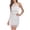 White, variant on Lolmot Womens Tassel Sling Dresses Round-Neck Sequin Cocktail Party Latin Dress Sexy Backless Glitter Club Dress Fringed Party Ball Gown Dress