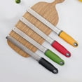 thumbnail image 2 of Mistaha Citrus Zester Cheese Grater Stainless Steel Citrus Zester Grater with Handle Lemon Zester for Kitchen, 2 of 8