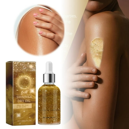 

CHXonu 【Golden Party Body Glitter Oil】 At Your Next Event With Our Sparkling Skin Body Glitter Oil For A Celestial Glow! 30ml Party Party Decorations Kids Event Tents 10x10 Large Event Tent Memorial