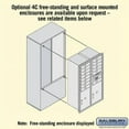 thumbnail image 5 of Salsbury Industries 4C Horizontal Mailbox 14-Door High Unit (51.5"), Double Column, 14 MB1 Doors, 2 PL6'S, Aluminum, Front Load, USPS Access, 5 of 5