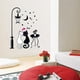 thumbnail image 5 of Irfora Decoración de habitación de parejas lindos gatos historieta pared pegatina niños Irfora pegatina de pared, 5 of 7
