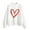 White 2, variant on Baqcunre Crewneck Sweatshirts Printing Sweatshirt Top Long Sleeved Sweatshirt Casual Blouse Temperament Pullover Top (Black S-2XL), Womens Sweatshirt Womens Tops Valentine's Day Shirts for Women