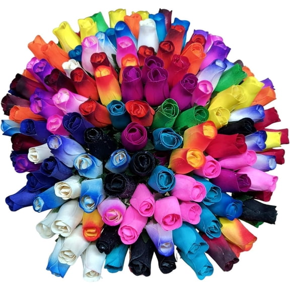 Individual Wooden Roses – Never Die, Never Need Watering