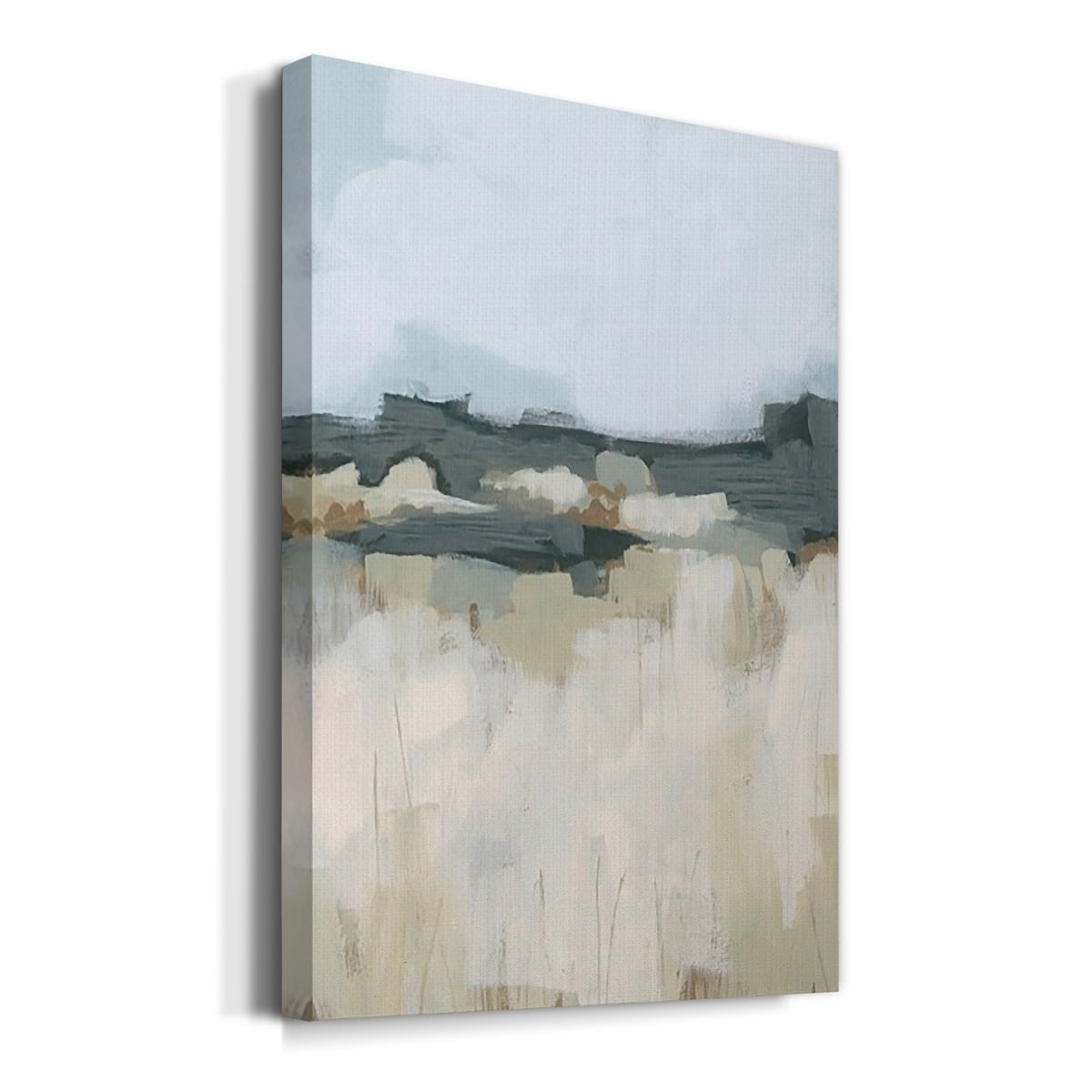 Brushstroke Badlands I Premium Gallery Wrapped Canvas - Ready to Hang