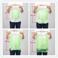 thumbnail image 4 of 100 piezas/paquete de bolsas de plástico verdes para llevar al supermercado, bolsas desechables con asa para cocina, sala de estar, embalaje de alimentos limpios, 4 of 5