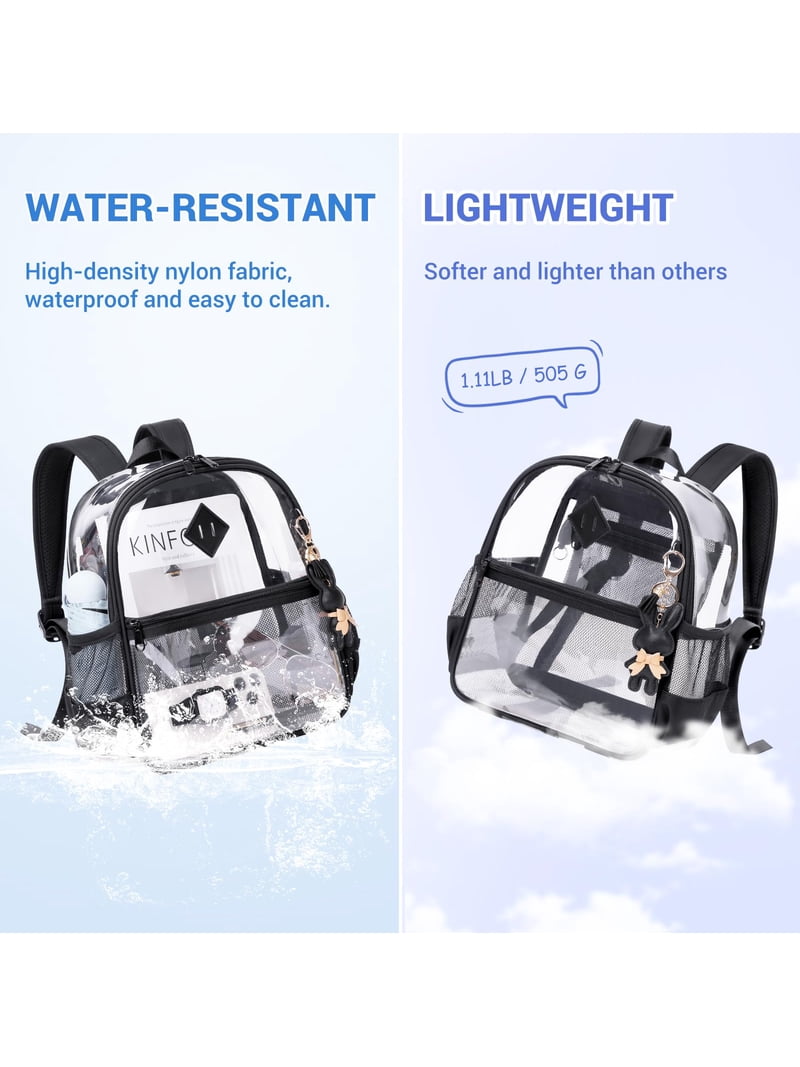 Soda Candy Clear Backpack for Stadium Events Approved 12×6  display picture 1