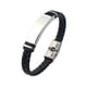 thumbnail image 2 of Pulsera de San Valentín, regalo de joyería para la muñeca, cumpleaños de verano, día de la madre Negro Plata, 2 of 9