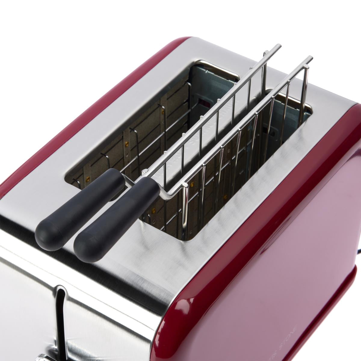 Restored Curtis Stone Digital 2-Slice Toaster with Sandwich Cage (Refurbished)