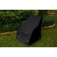thumbnail image 3 of KoverRoos Weathermax 72250 High Back Chair Cover, 29-Inch Width by 31-Inch Diameter by 36-Inch Height, Black, 3 of 4