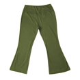 thumbnail image 5 of Women's Yoga Pants Yoga Pants Women Flare Leggings Elastic High Waisted Workout Pants Lightweight Comfy Plain Casual Pant,Green Women's Yoga Pants L, 5 of 9