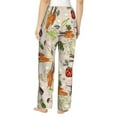 thumbnail image 3 of Xecao Cute Vegetables Women's Straight Lounge Pajama Pants: The Epitome of Relaxed Sleepwear, 3 of 9