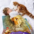 thumbnail image 2 of Las Crónicas de Narnia anti-pilling, suave, ligera, esponjosa y acogedora de lujo para hogar y cocina – Perfecta para niños y adultos,120X80cm, 2 of 6