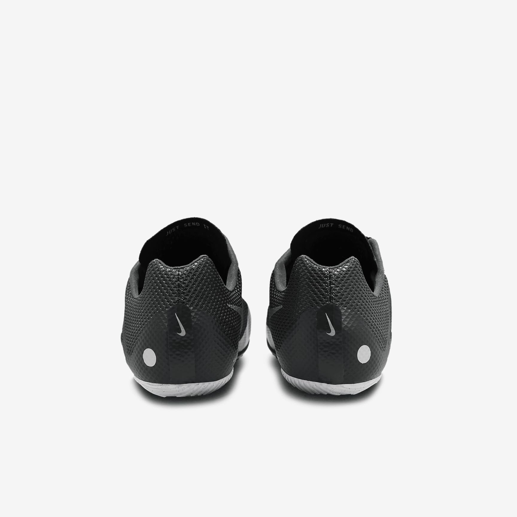 Nike Zoom Rival Track & Field Sprinting Spikes FZ9663-001, Black/Black/Metallic Silver Size 12