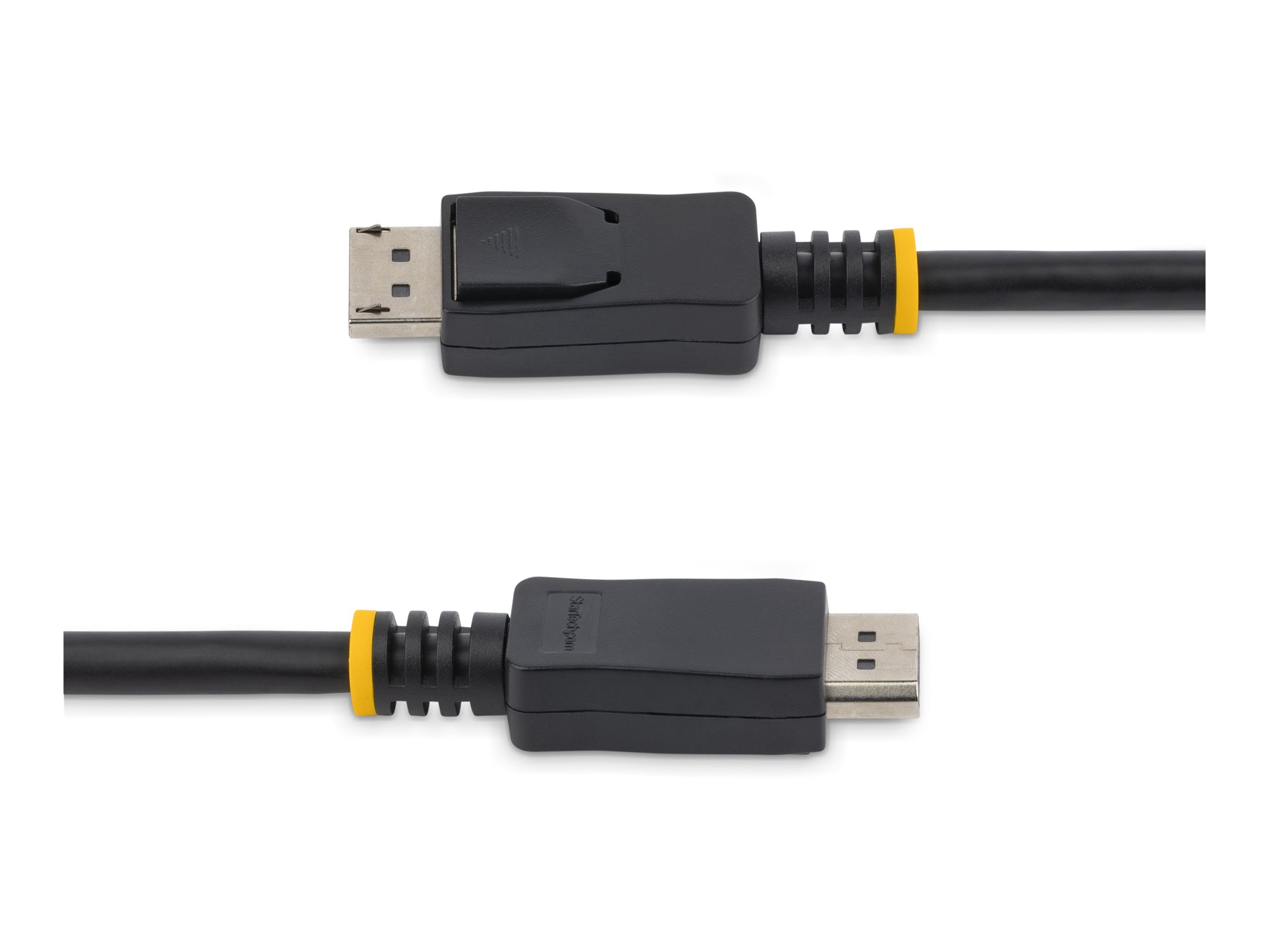 Startech 30 ft DisplayPort Cable with Latches - M/M - DisplayPort Male Digital Audio/Video - DisplayPort Male Digital Audio/Video - 30ft - Black
