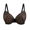 thumbnail image 1 of Brasier Marel para Mujer, Push Up Encaje en Copa, Negro, Talla 32B, 1 of 4